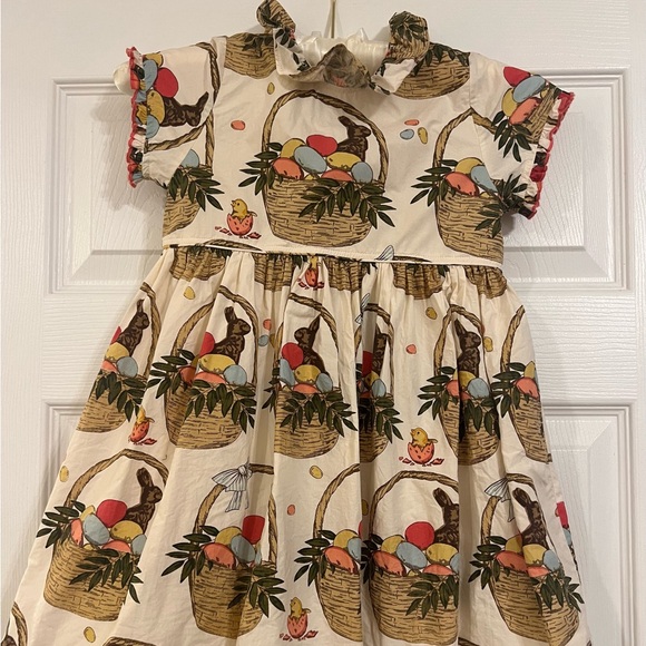 Pink Chicken Other - Like New Pink Chicken Easter Basket Print Dress